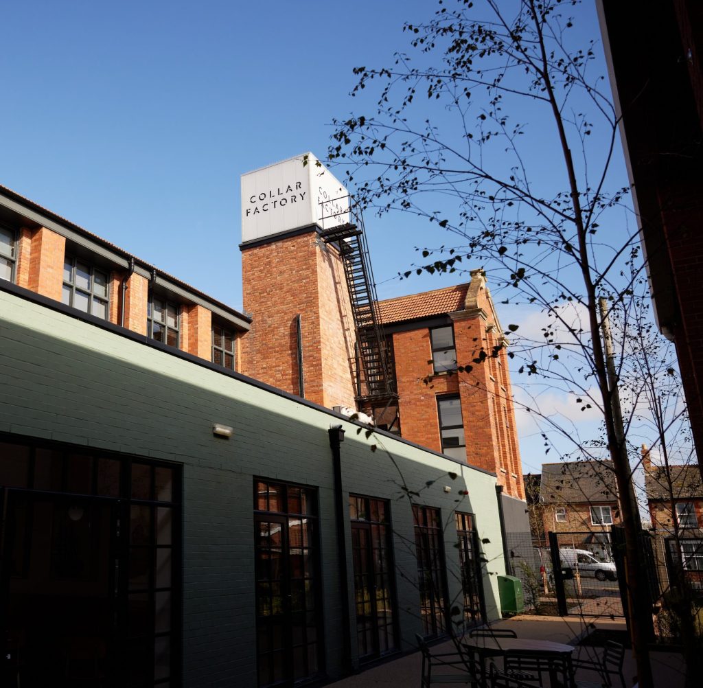 Outside of Collar Factory